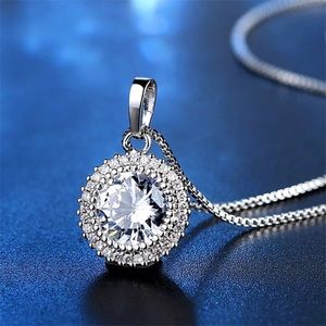 Gorgeous White Gold and Diamond Paved Necklace